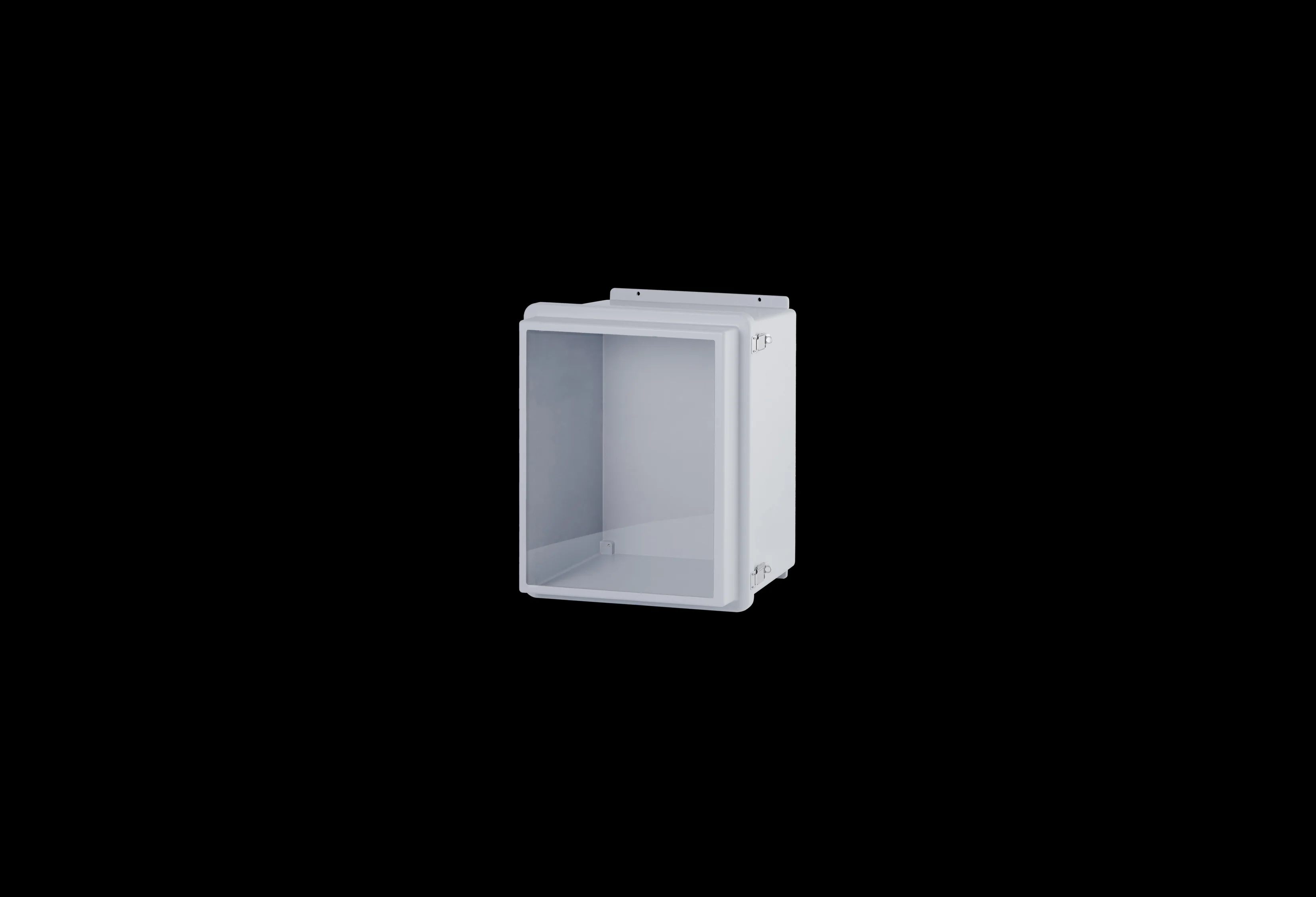 STAHLIN RJW2016HPL Enclosure, 20 x 16 x 10 Inch Size, Wall Mount, Fiberglass Reinforced Polyester, Gray | CV7LJR