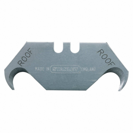 STANLEY 11-939 Utility Blade, 1 7/8 Inch Blade Length, 3/4 Inch Blade Width, 0.03125 Inch Blade Thickness | CU4KAB 2TJ70