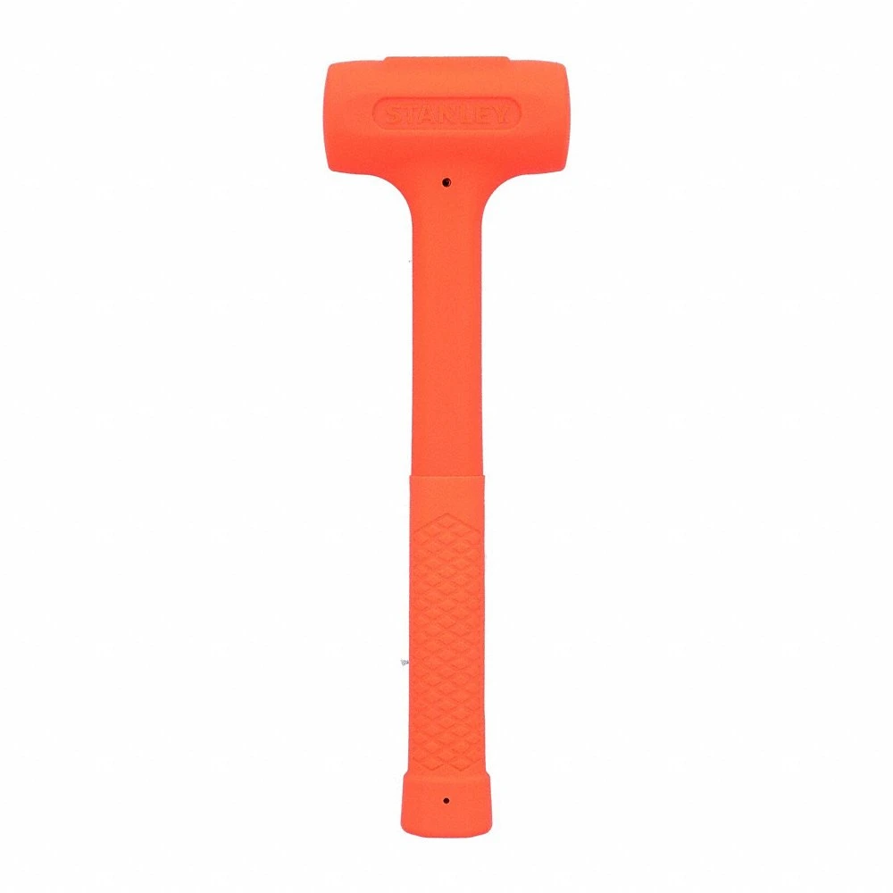 Dead Blow Hammer, Steel Handle, 10 oz Head Wt, 26 Inch Face Dia, 10 Inch Lg, Non-Sparking