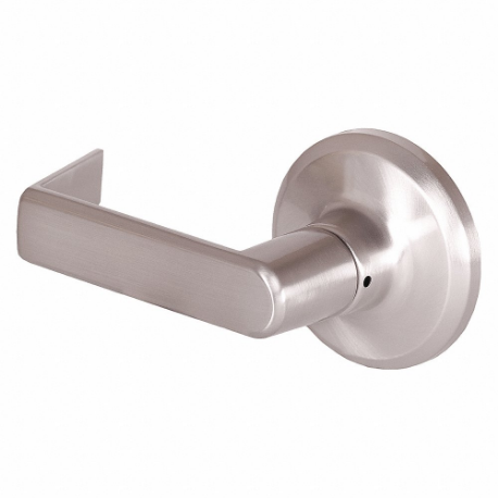 STANLEY QTL220E619 Lever Lockset, Grade 2, Qtl220 Sierra, Satin Nickel | CU4JBN 45DH63
