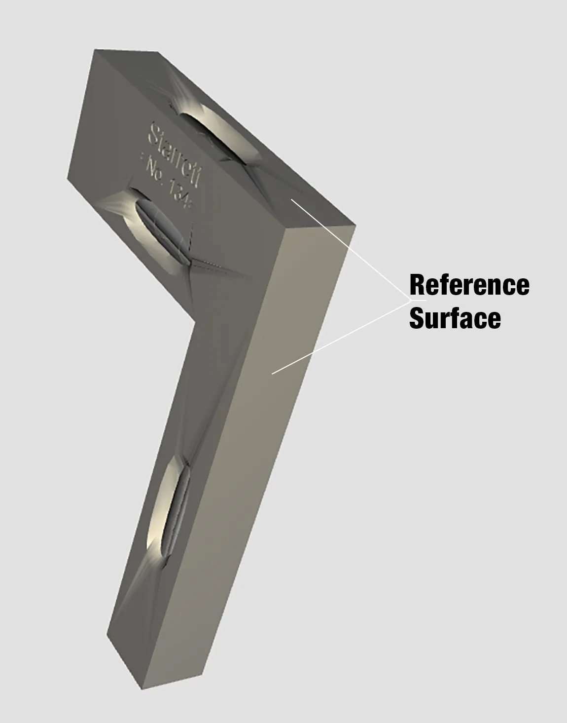 Starrett 134 | 50569 | 2ZVL7 | Cross Test Level With Plumb, 2 x 3