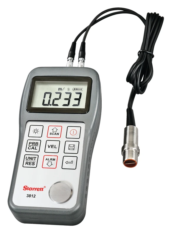Ultrasonic Thickness Gage, 0.030-12 Inch Measuring Range