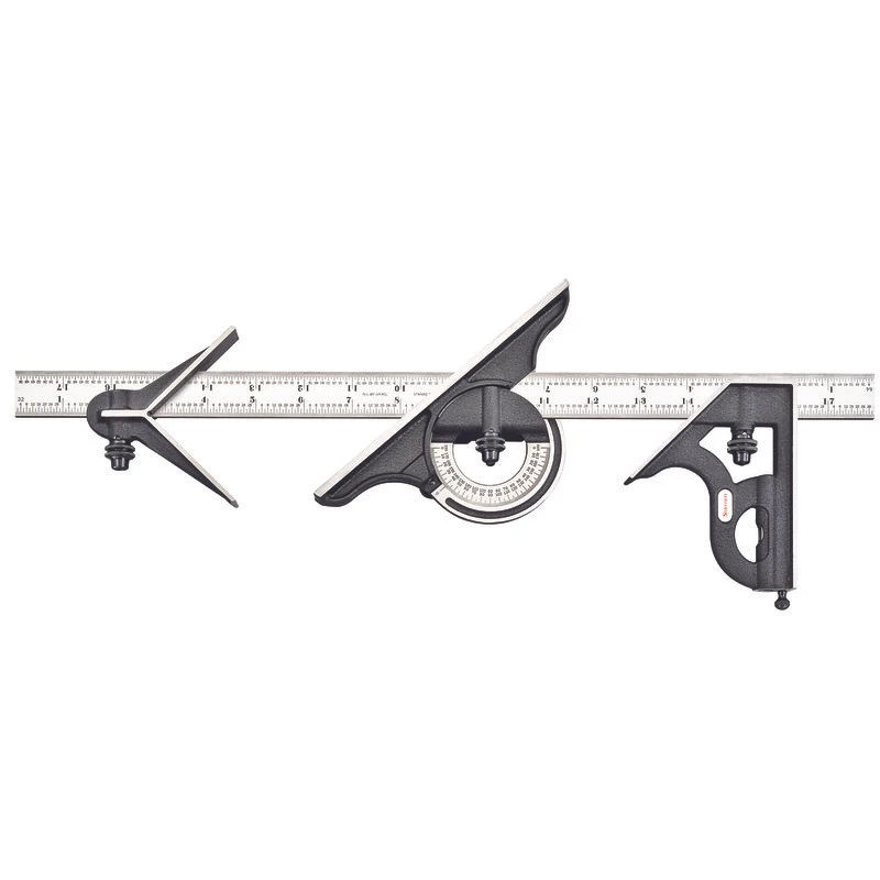 Combination Set with Square, 18 Inch Blade Length, 4R