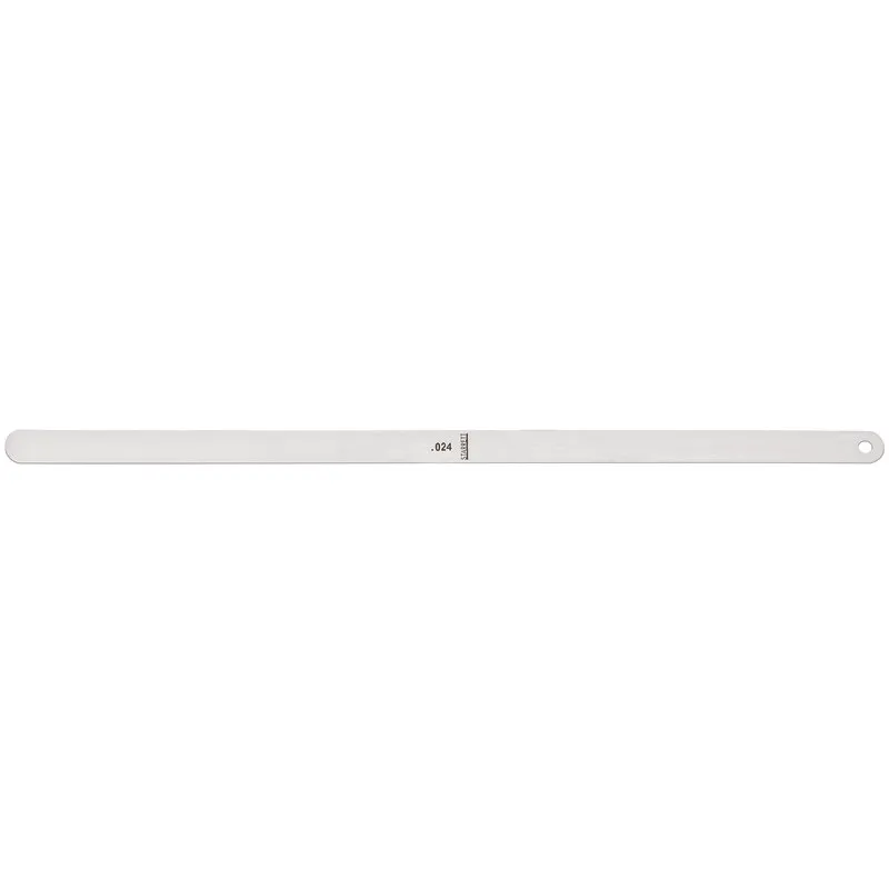 Thickness Gage 0.024 Inch 1/2 x 12 In