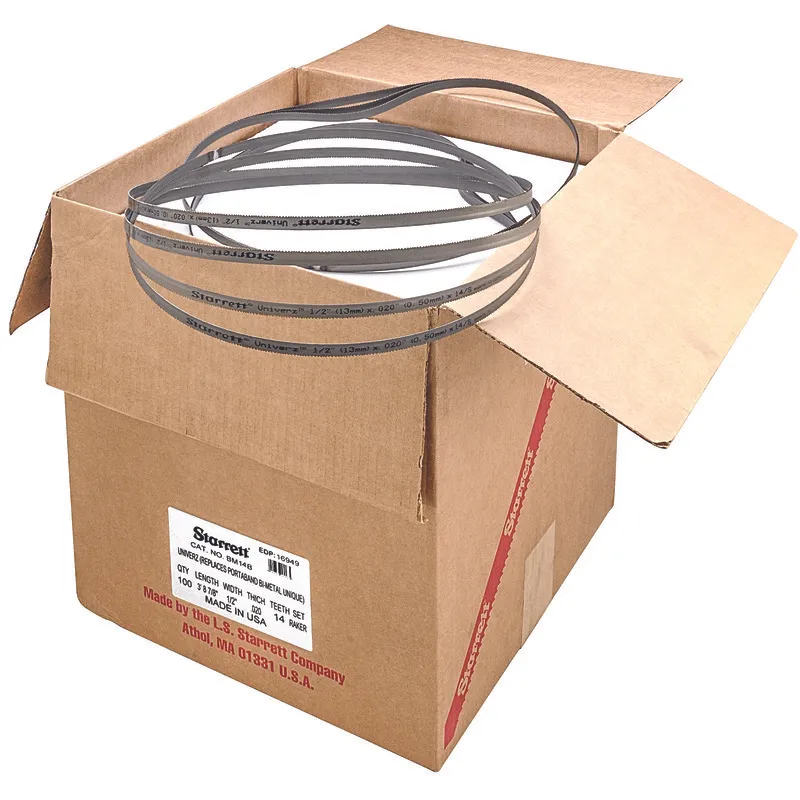 STARRETT BM14B Portaband Blade, 1/2 Inch Width, 0.02 Inch Thickness, 14 TPI | DZ2RKB 16949
