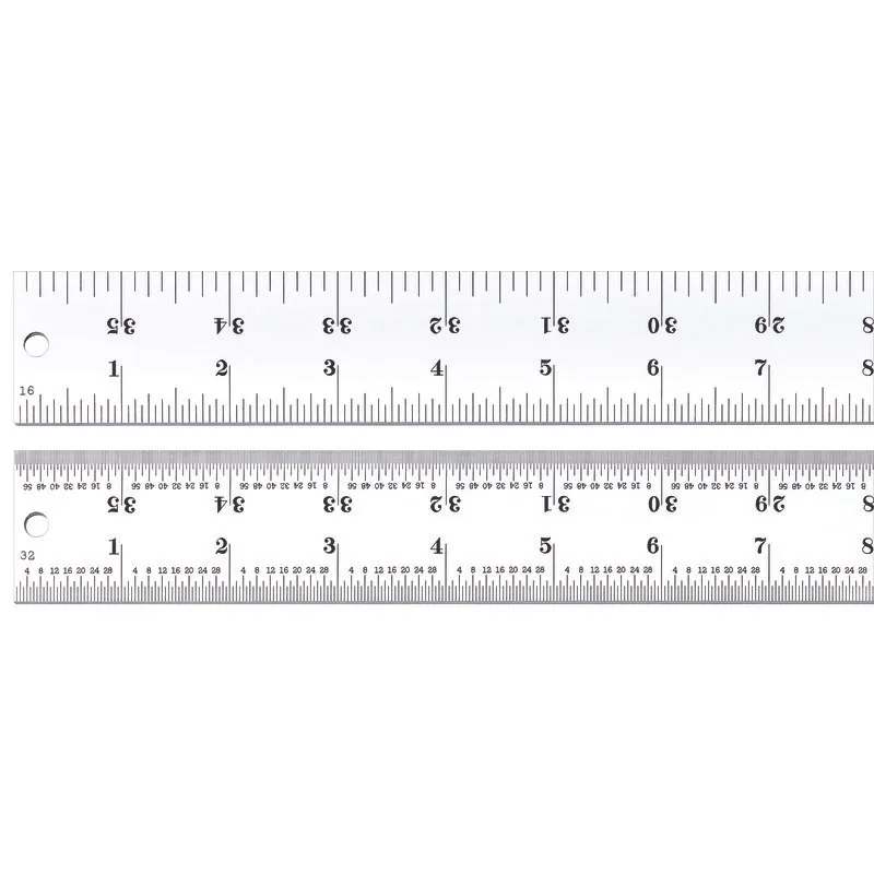 STARRETT C604R-36 Steel Rule Spring-tempered 36 In | AE6NBF 5UAU6 / 52682