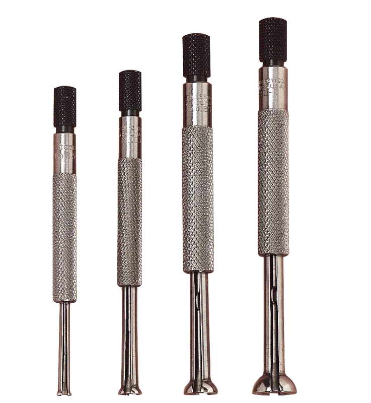 STARRETT S831EZ Hole Gage Set 4 Piece Half Ball Case | AC4HHM 2ZVC5 / 53087