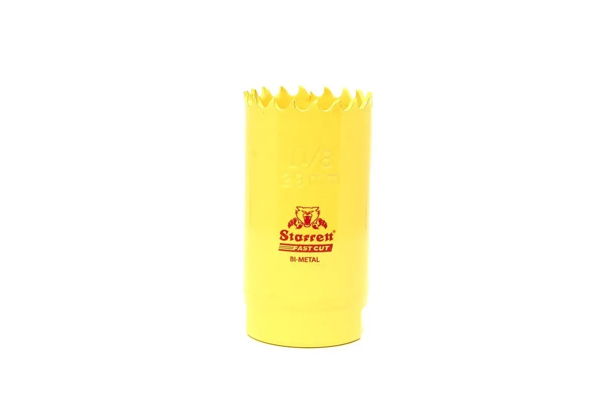 Fast Cut Hole Saw, 29 mm Dia., Yellow
