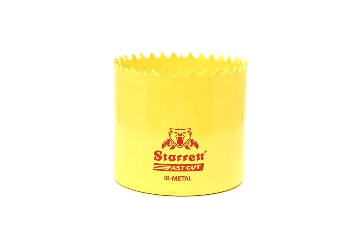 Fast Cut Hole Saw, 51 mm Dia., Yellow
