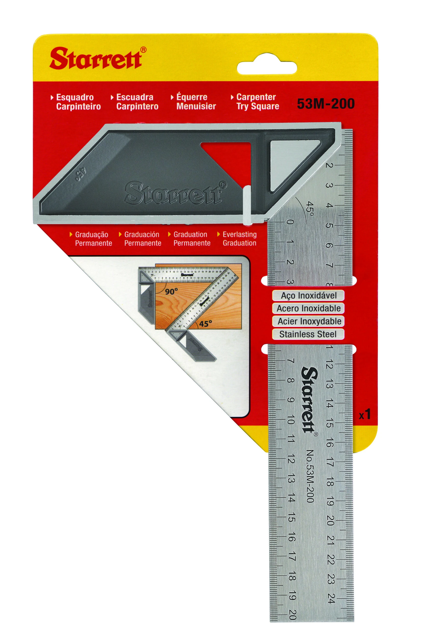 STARRETT-UK Precision Steel Squares