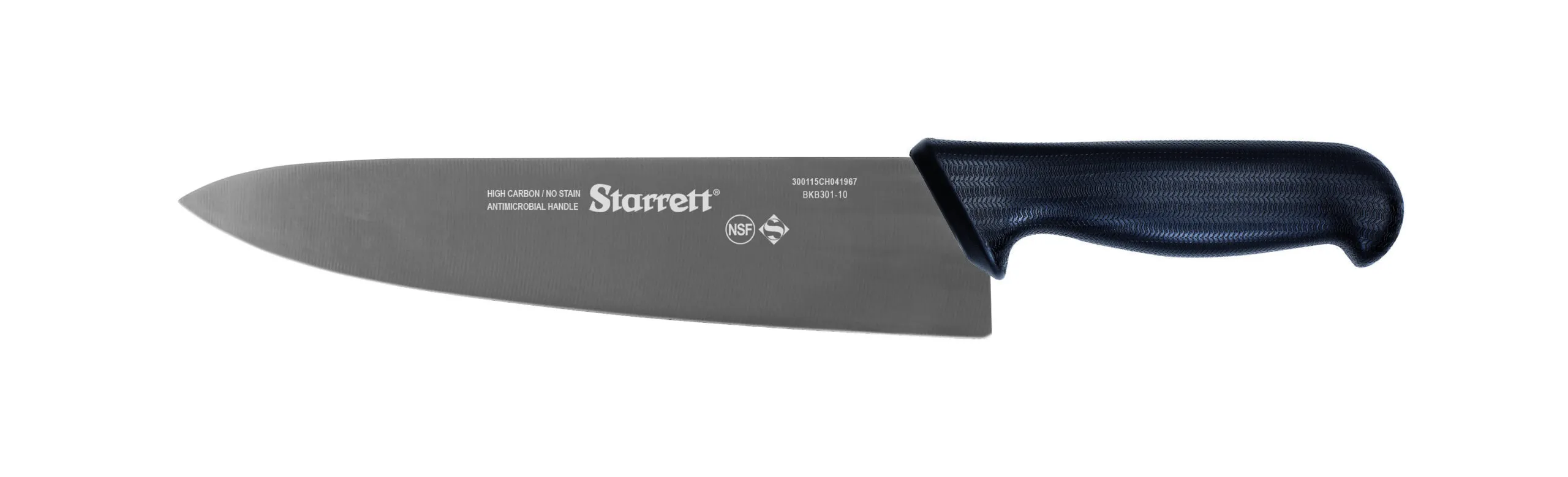 Chef Knife, Wide Triangular, 250 mm Size, Black
