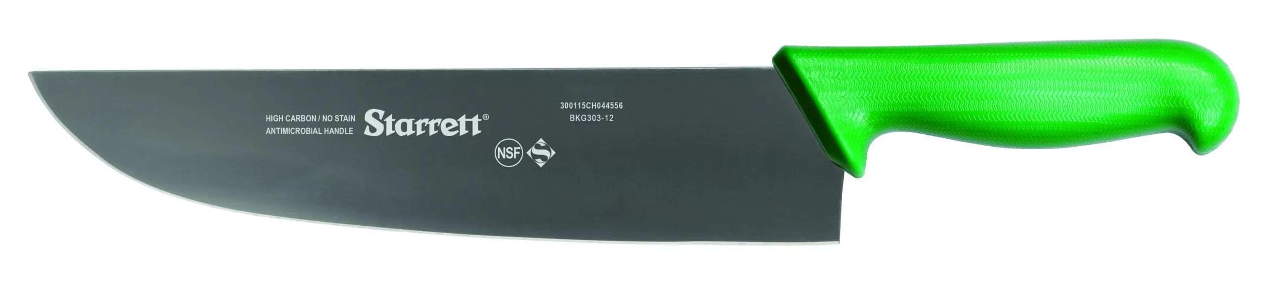 Chef Knife, Wide Straight, 300 mm Size, Green