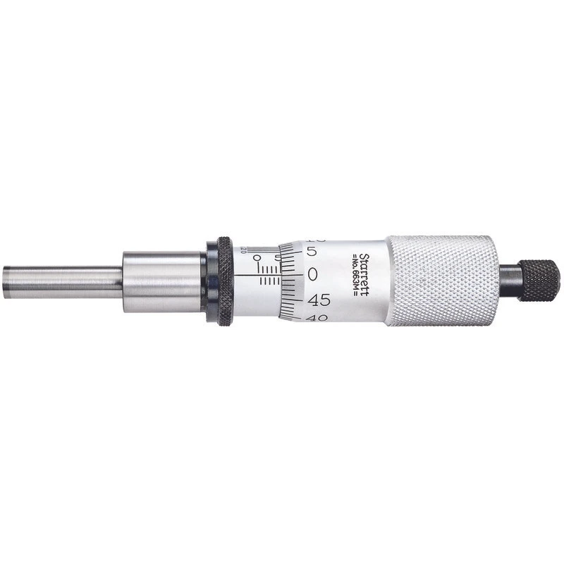 Micrometer Head, 0-25 mm Range