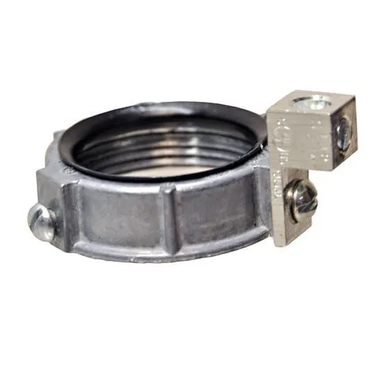 Grounding Bushing, 2 AWG Maximum Wire Size, 14 AWG Minimum Wire Size