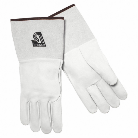 STEINER 0223-X TIG Welding Gloves, Long Cuff, XL, PR1, Straight Thumb, Gauntlet Cuff | CU4QWB 62XU76