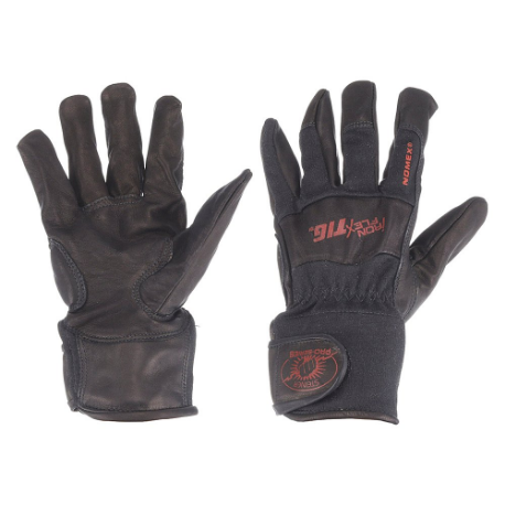 STEINER 0260-M Welding Gloves, Straight Thumb, Hook-and-Loop Cuff, Premium, Black Nomex, M Glove Size | CU4QWL 4AZG5