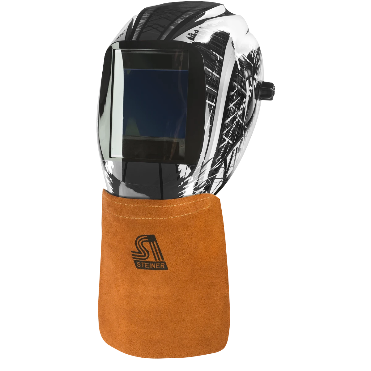 Helmet Bib, Velcro Fastener, 8.5 Inch X 8.5 Inch Size, Brown