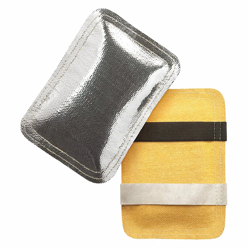 Glove Back-Aluminized Hand Pad, Fiberglass, Fiberglass Insulation, Fiberglass