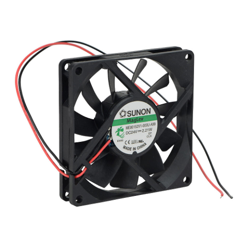 Main Cooling Fan, Replacement, 80 x 80 x 15mm, 24 VDC