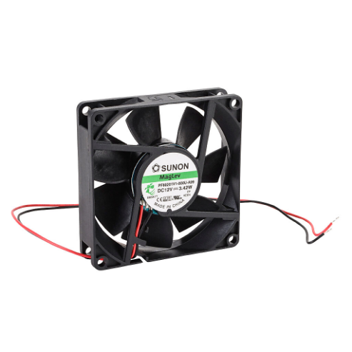 Main Cooling Fan, Replacement, 80 x 80 x 20mm, 12 VDC