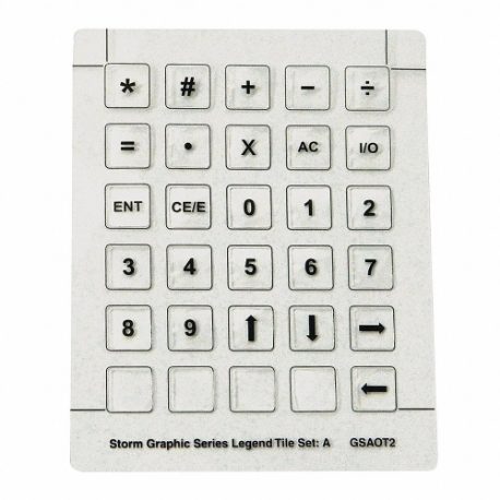 STORM INTERFACE GFX/GFXI KEYTOP TILES A
