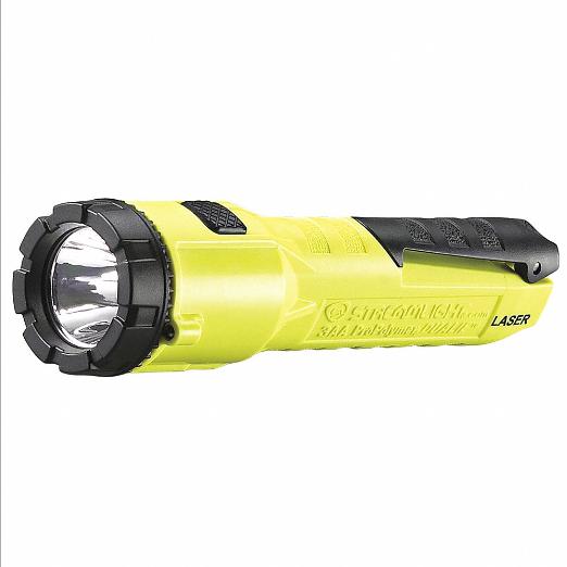 Safety-Rated Flashlight, 150 lm Max. Brightness, 17 hr Run Time at Max. Brightness, Clip