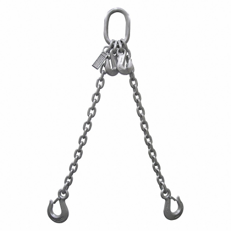 STREN-FLEX SF1612G10DOSA Chain Sling, 12 Ft Sling Length, 15000 Lb Sling Capacity At 30 Deg, 1/2 Inch Chain Size | CU4TPC 48GA31