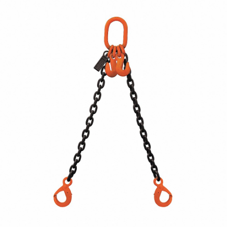 STREN-FLEX SF1612G10DOLA Chain Sling, 12 Ft Sling Length, 15000 Lb Sling Capacity At 30 Deg, 1/2 Inch Chain Size | CU4TPB 48GA45