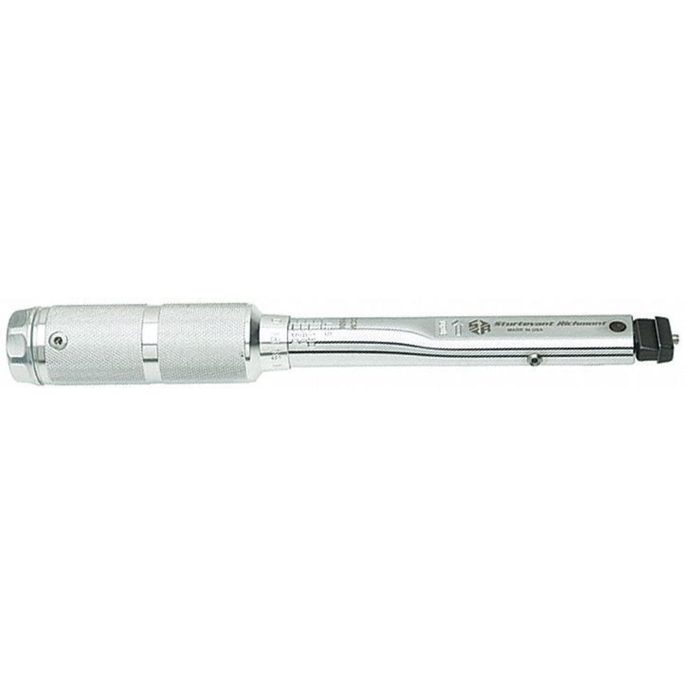 Interchangeable Head Torque Wrench, 10 to 50 Inch-Lbs. Primary Scale Range