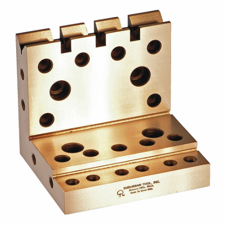 SUBURBAN AP-445 Sine Bar, 0.0002 Inch Parallelism, 4 Inch Length, Clamping Holes, Steel | CU4UZX 45PH18