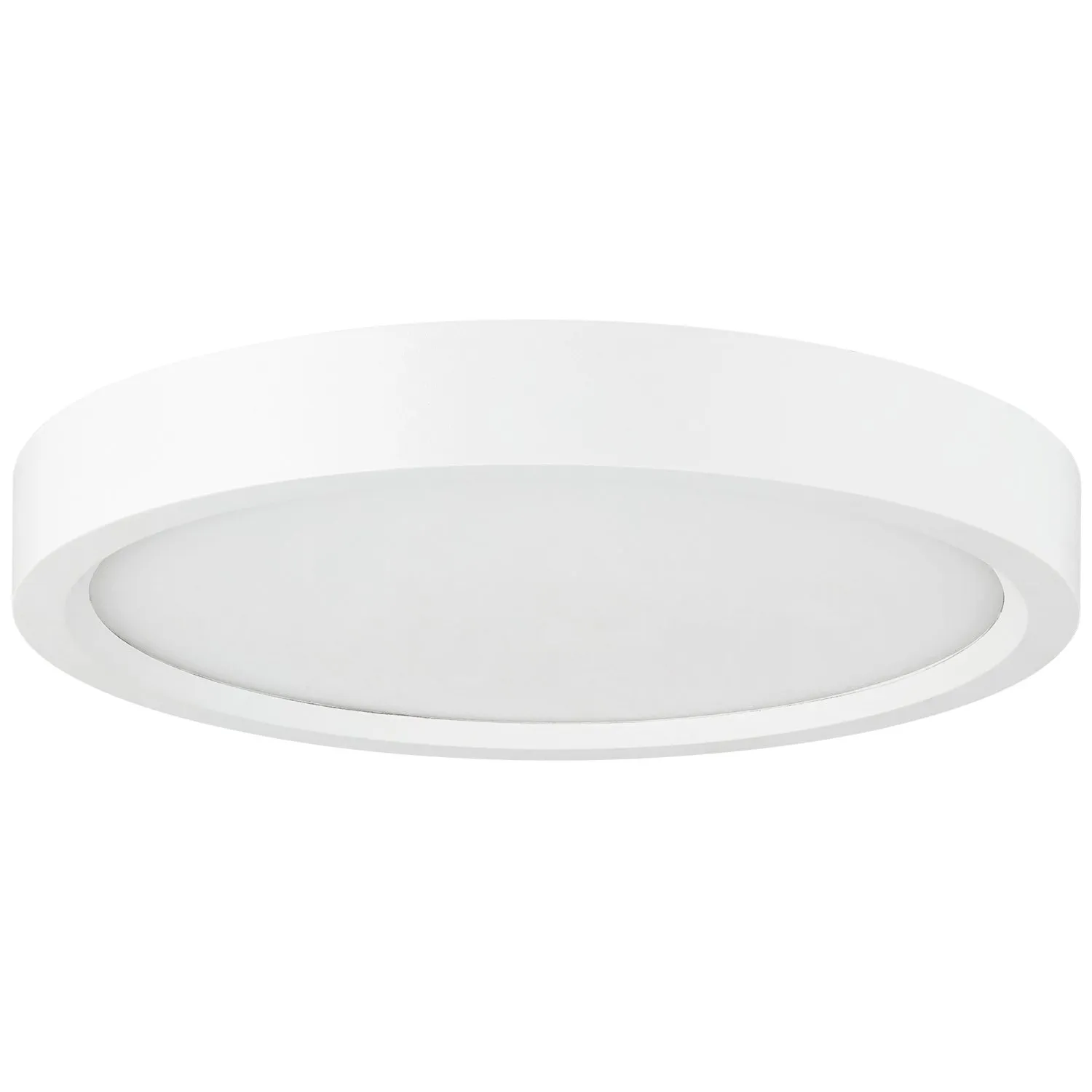 Tunable LED 5 Inch Round Mini Panel Light Fixture 30K/40K/50K CCT Dimmable White Finish
