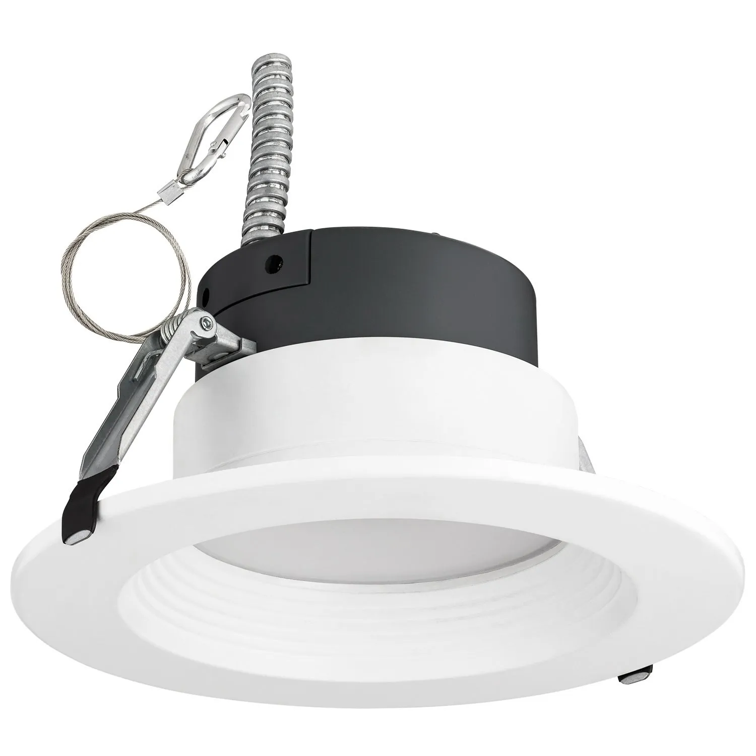LED 6-in CCT Round Color and Power Tunable Recessed Lght, Dimmable, Multi Volt