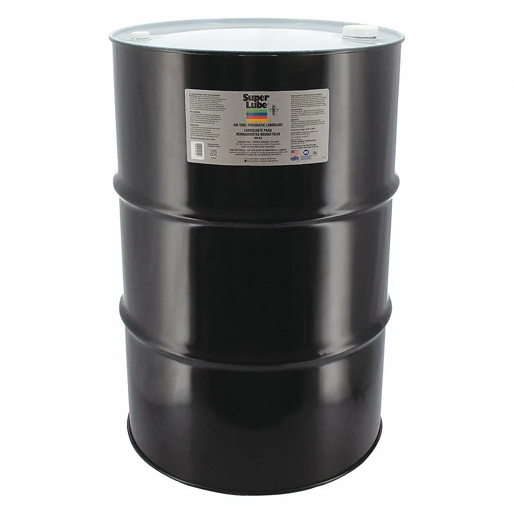 Air Tool Lubricant, Synthetic, -40F, 650F Max. Op Temp, 55 gal Container Size, Drum