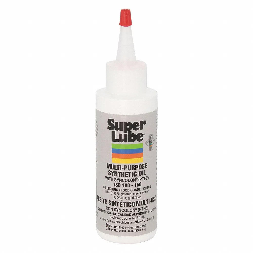 Multi-Use Synthetic Oil With PTFE, 4 Oz, Bottle