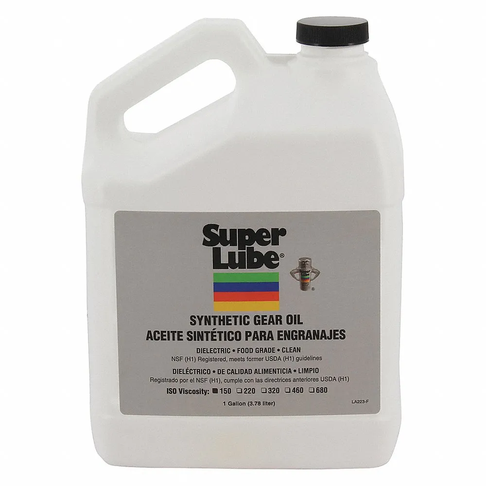 Synthetic Gear Oil, ISO 150, 1 Gallon, Bottle