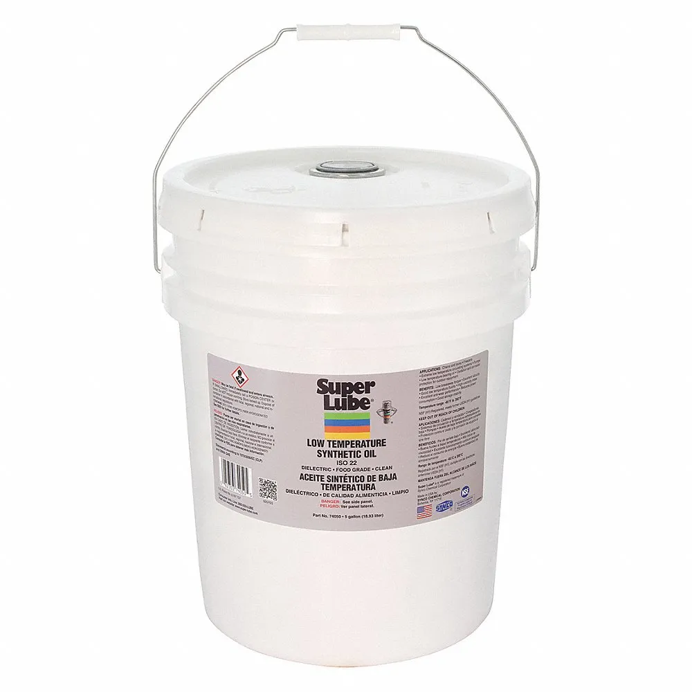 Low Temperature Synthetic Oil, 5 Gallon, Pail