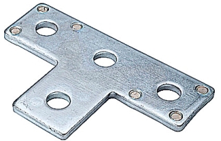 SUPER-STRUT AB220M-EG Channel Flat T-Plate, Electrogalvanized | CF4XQK