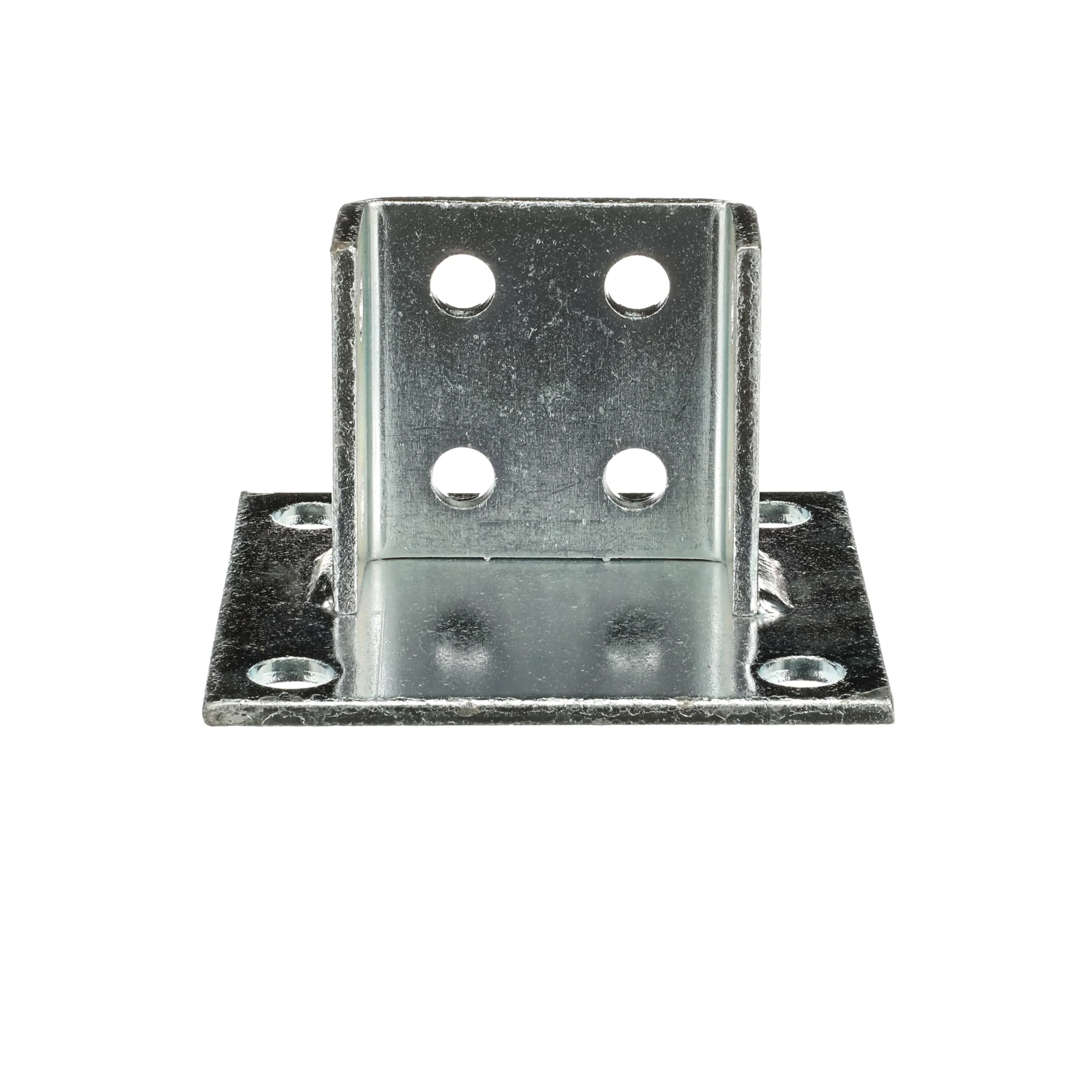 SUPER-STRUT AP-235SQ-EG Channel Post Base, Electrogalvanized | CF4YAF