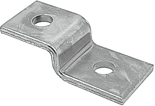 SUPER-STRUT B209HDG Channel Z Shape Fitting, Hot Dip Galvanized | CF4YDW