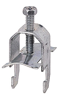 Cable Clamp, Heavy Duty, Bright Zn, Alu