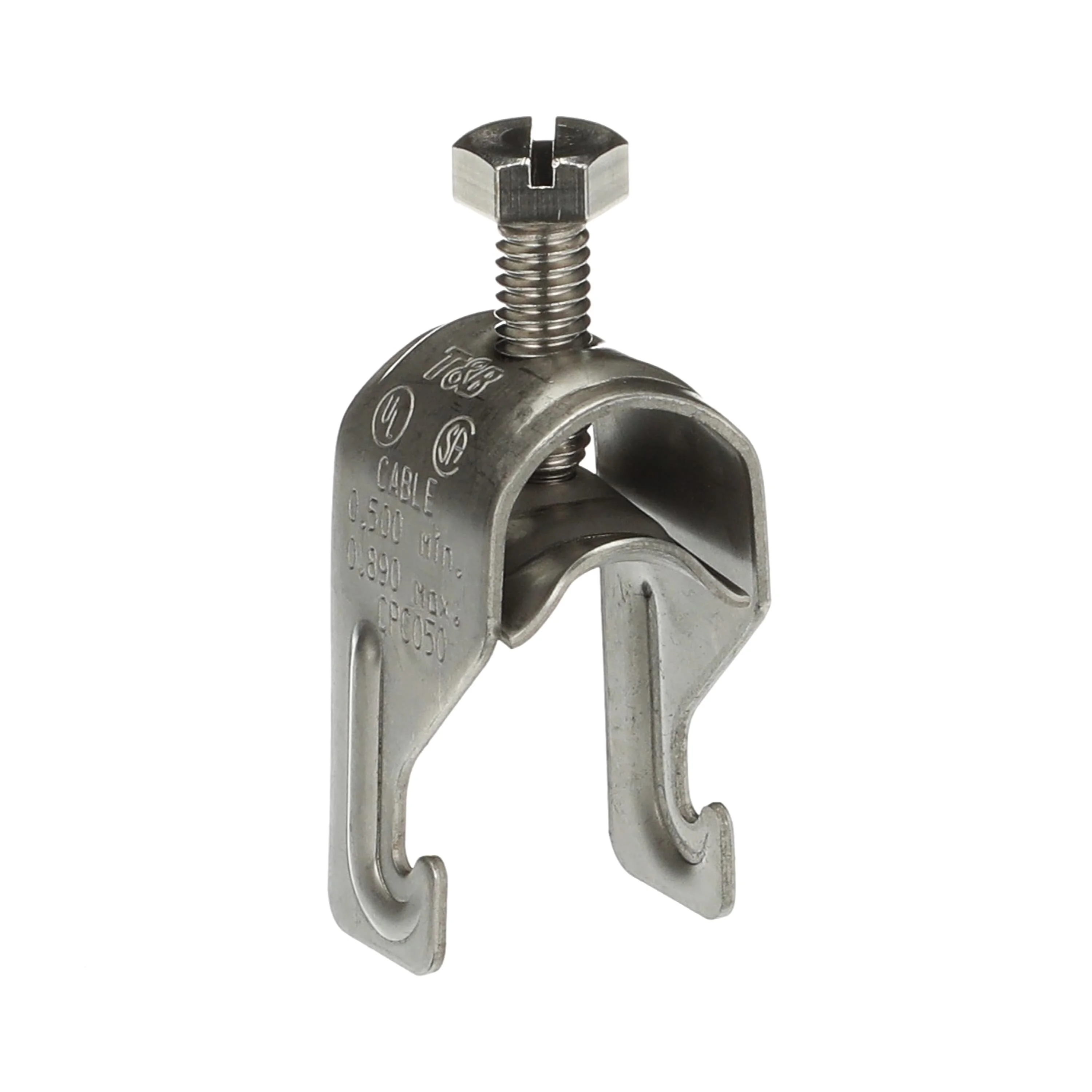 SUPER-STRUT CPC050SS6 Pipe Clamp, 1/2 Inch Size | CF6AJH