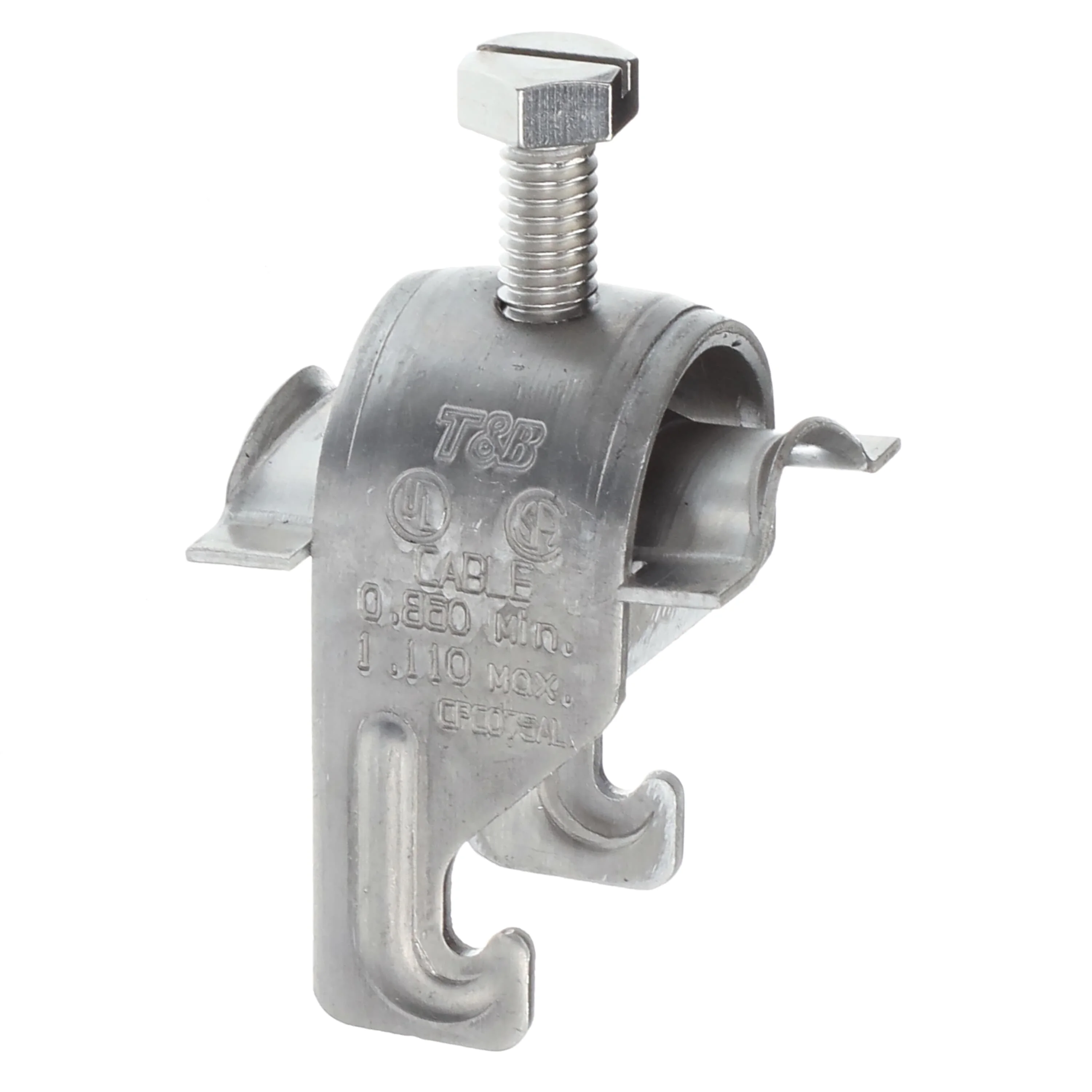 SUPER-STRUT CPC075AL Cable Pipe Clamp, 0.75 Inch Size, Aluminium | CF4XXG