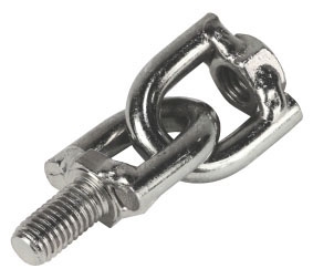 SUPER-STRUT E122-3/8 Swivel Loop Hanger, 3/8 Inch Size | CF6AMK