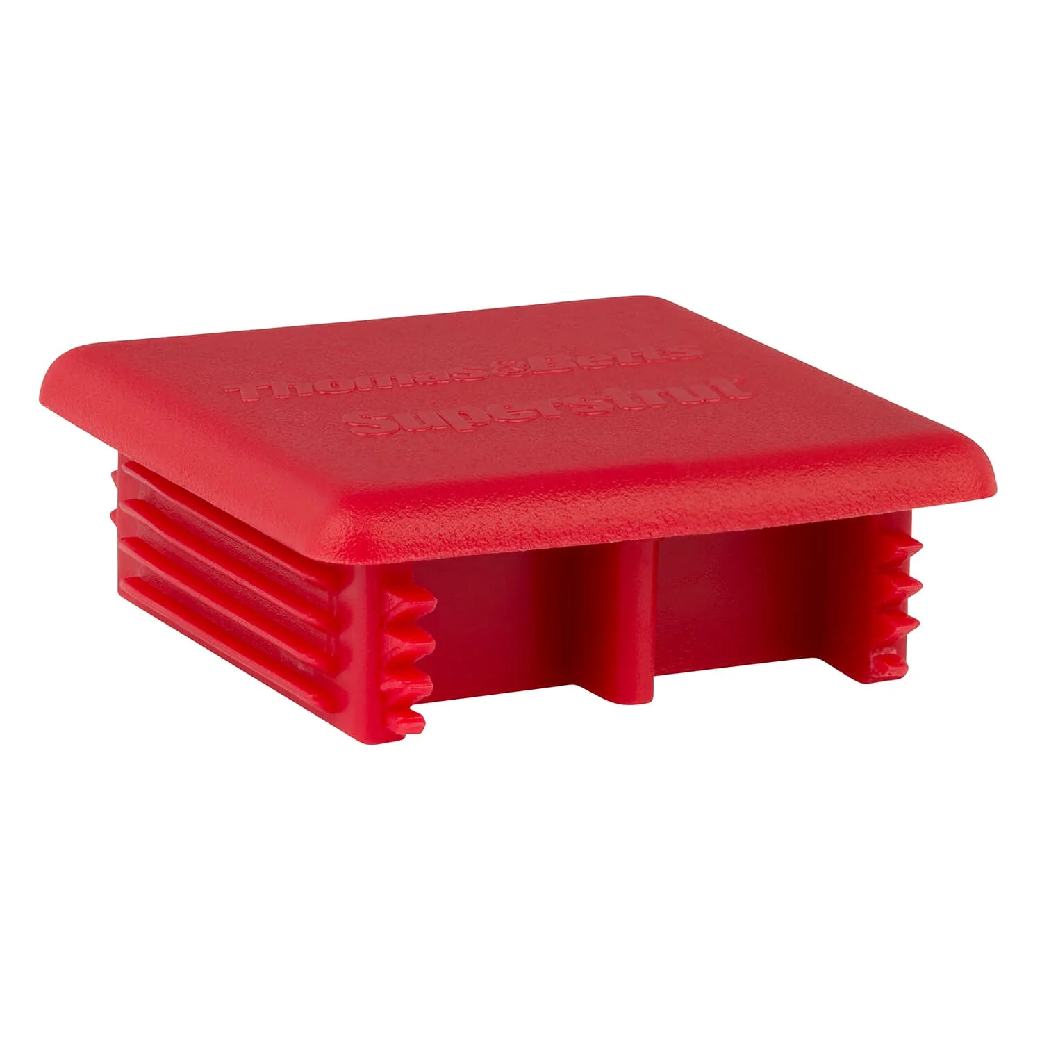 SUPER-STRUT SEC-A-RED End Cap, Red | CF4XQY