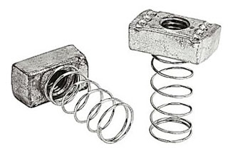 SUPER-STRUT SP-A100-1/2-AL Channel Nut, 1/2 Inch Size, Aluminium | CF6BGF