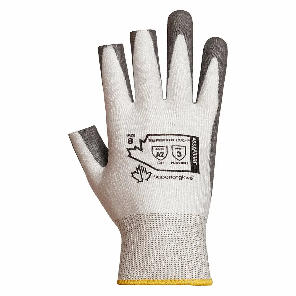 SUPERIOR GLOVE SSXPU3OF-6 Coated Glove, 1 Pair | CU4VZY 347HZ0