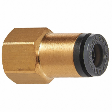 SUR R ABF220 Female Connector, Compression, Brass, 2Pk | CU4XTB 426D11