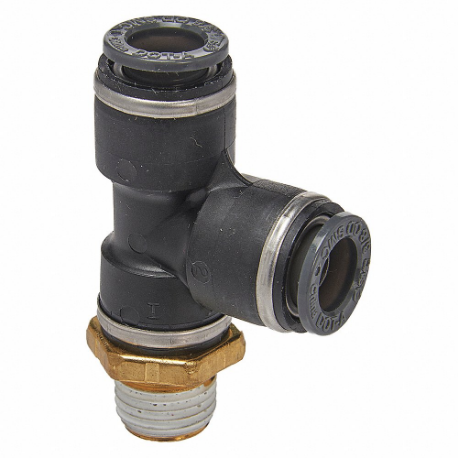 Male Branch Tee, Compression, Brass