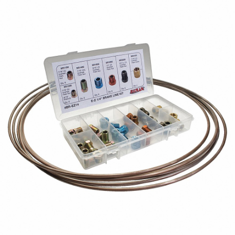 Fitting Kit, 1/4 Inch OD. Tube Size, Steel