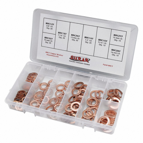 Washer Kit, Washer, Copper